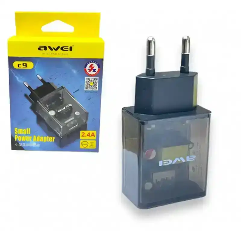 شارژر دیواری awei c9t بهمراه کابل type-c