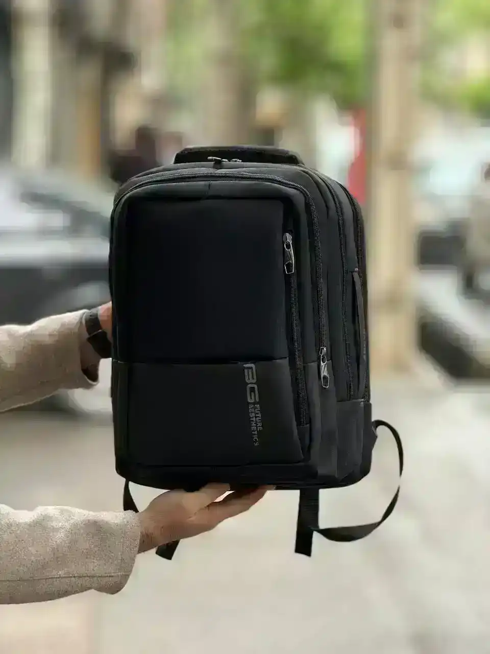 کوله پشتی بنج مدل BG02 دو رنگ مناسب برای لپ تاپ های 14 تا 15.6 اینچ