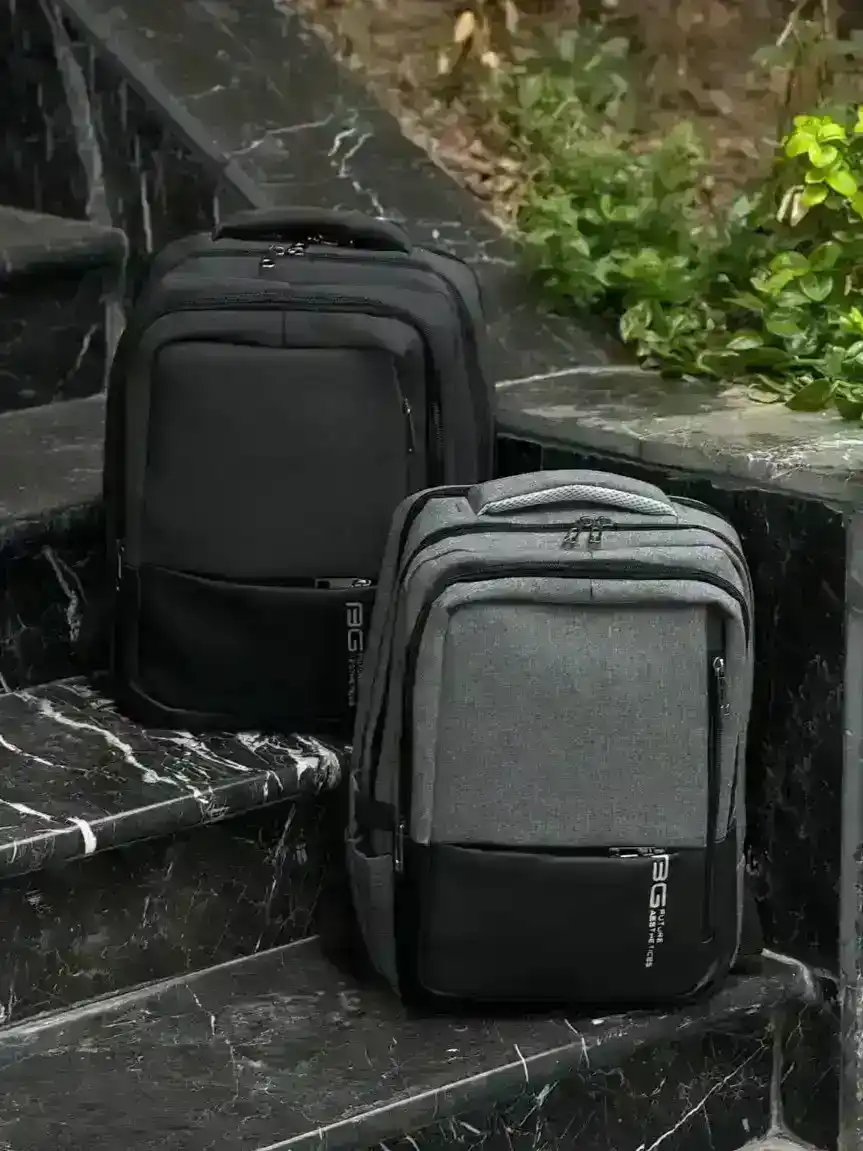 کوله پشتی بنج مدل BG02 دو رنگ مناسب برای لپ تاپ های 14 تا 15.6 اینچ