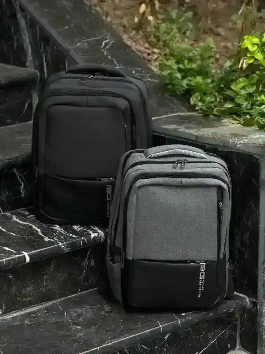 کوله پشتی بنج مدل BG02 دو رنگ مناسب برای لپ تاپ های 14 تا 15.6 اینچ