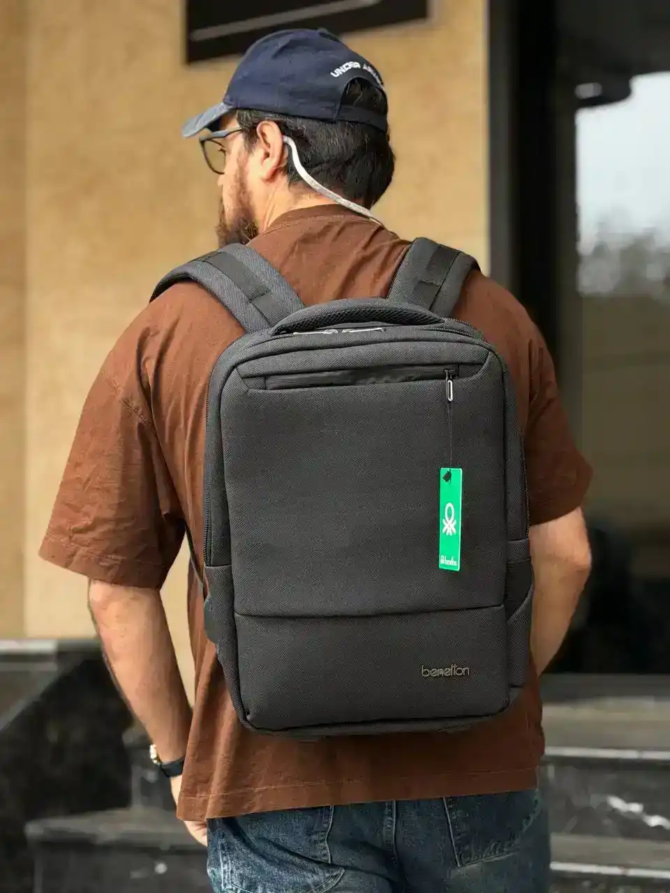 کوله پشتی بنتون مدل b2023 مناسب برای لپتاپ های 15.6 اینچ