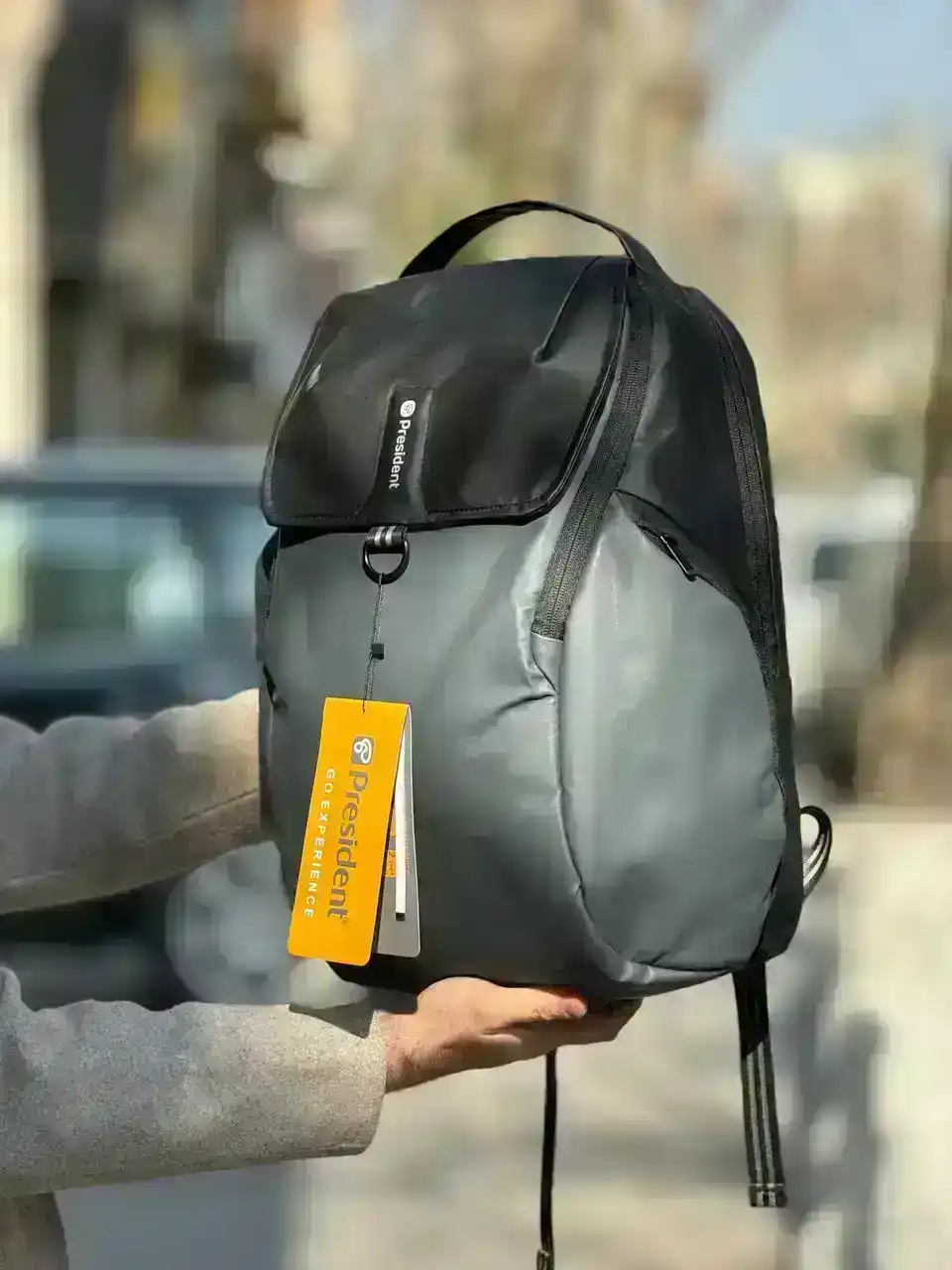 کوله پشتی پرزیدنت مدل Zimmer مناسب برای لپ تاپ 15.6 اینچ