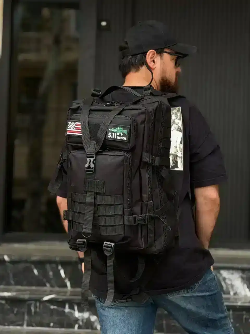 کوله پشتی تاکتیکال مدل 5.11 مناسب برای لپتاپ تا سایز 17 اینج