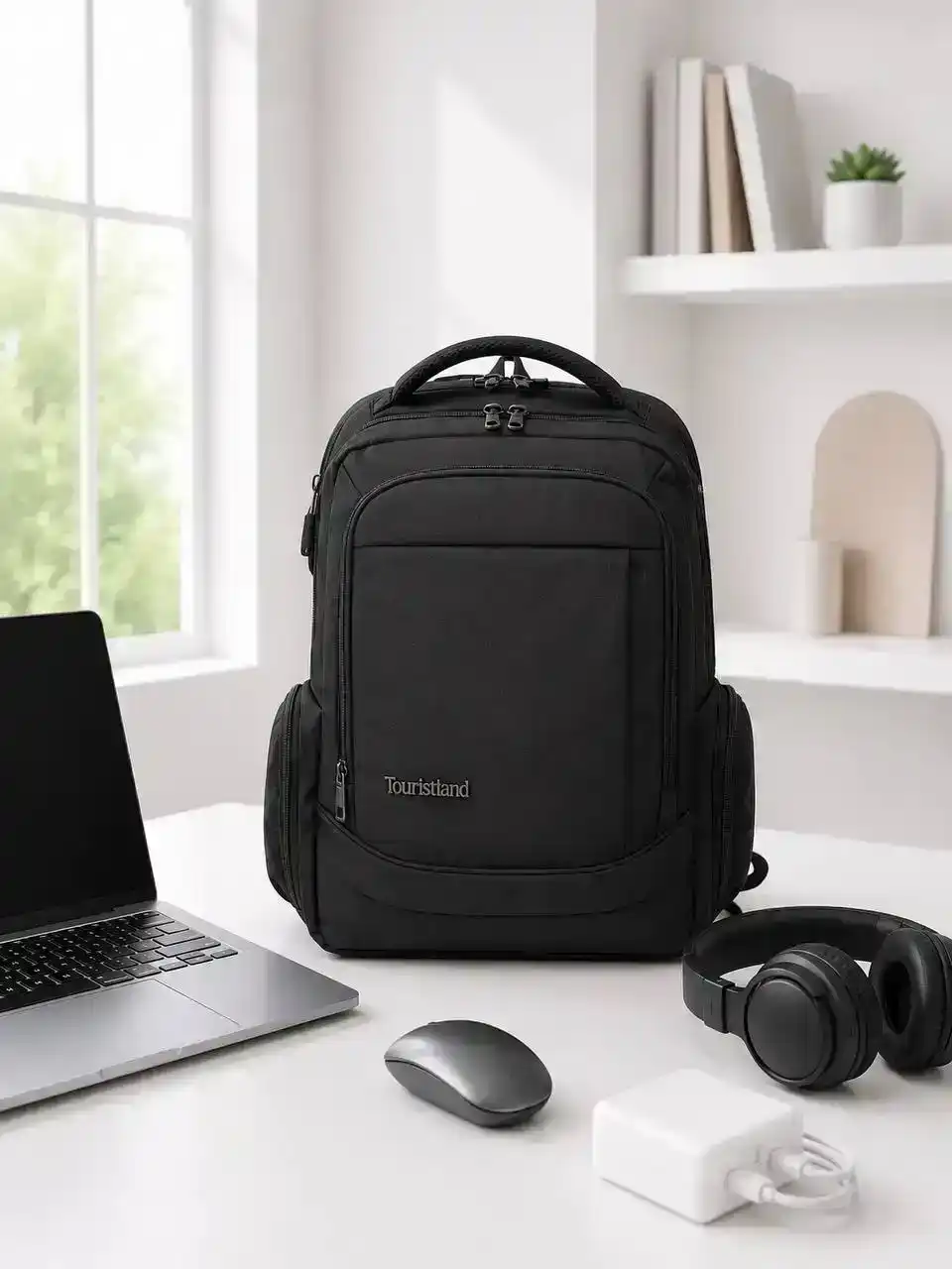 کوله پشتی touristland کد 1080 مناسب برای لپ تاپ 15.6 اینچ